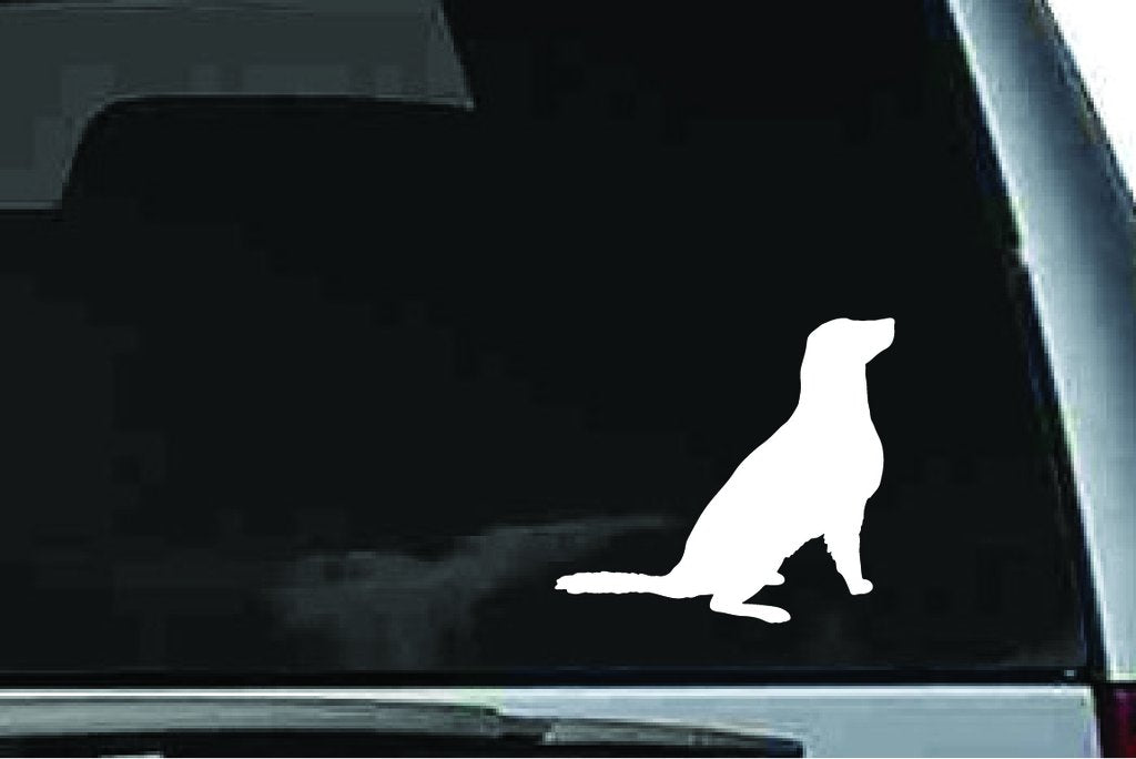 Picniva Dog Sty2 Vinyl Car Window Decal, Approx 5 in