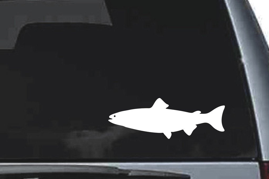 Picniva Fish Sty56 Vinyl Car Window Decal, Approx 5 in