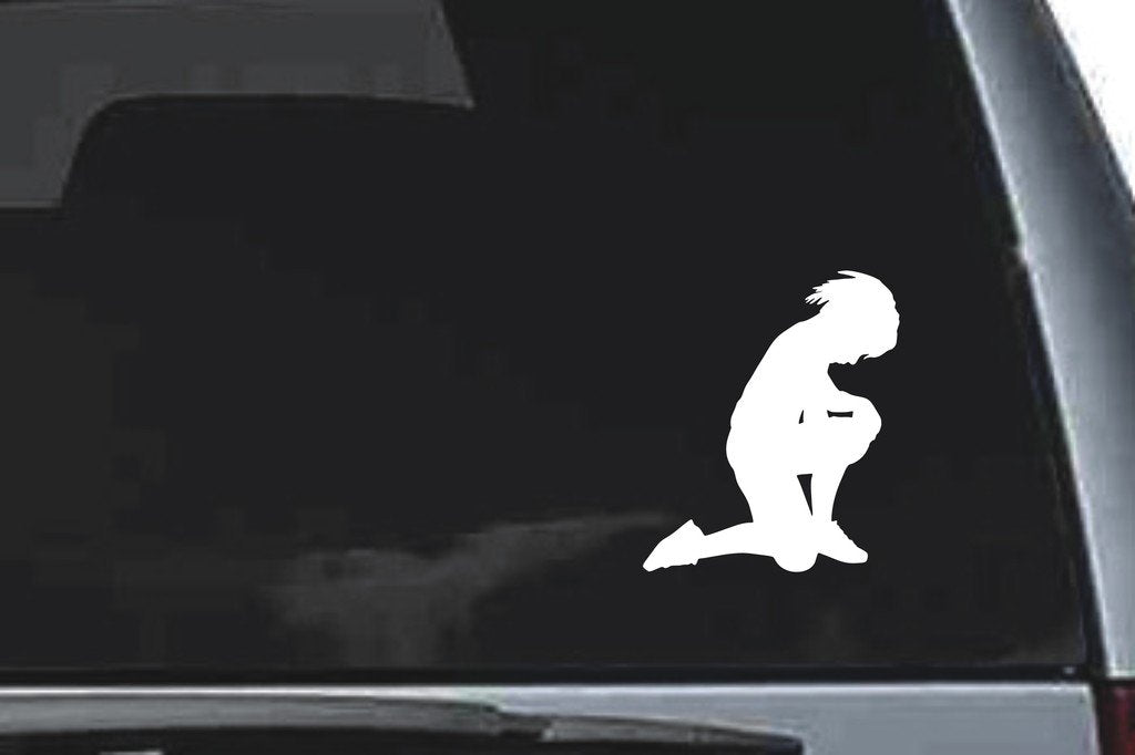 Picniva Boy Sty44 Vinyl Car Window Decal, Approx 5 in