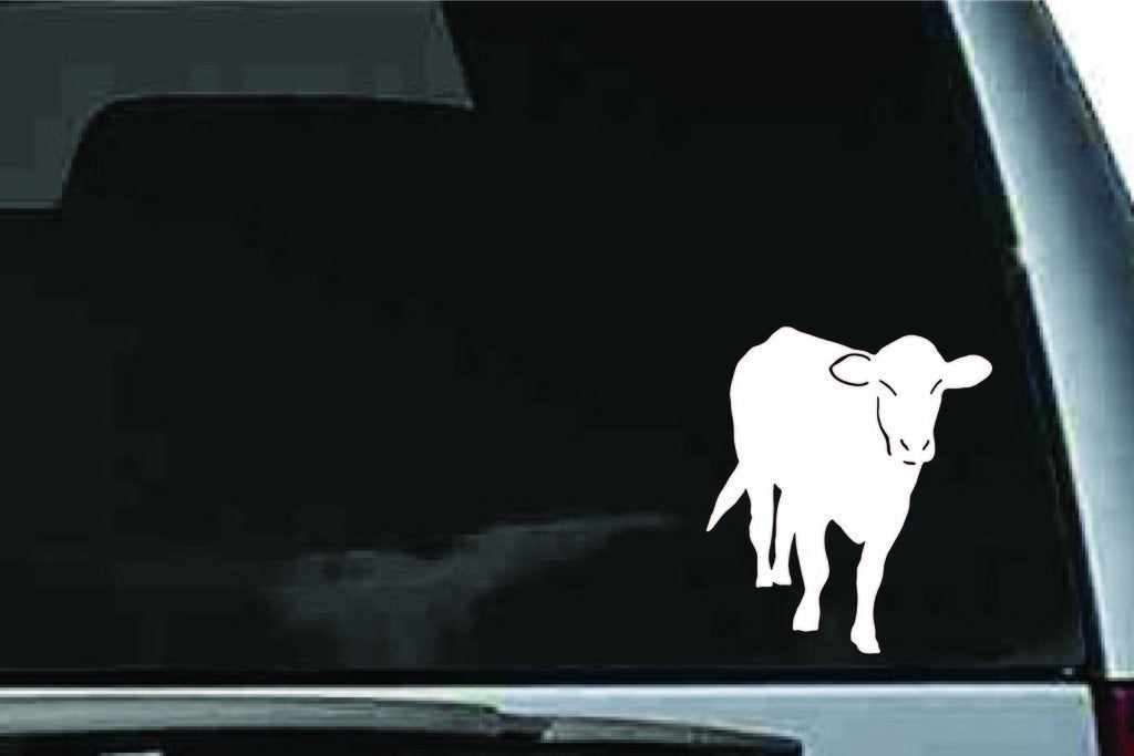 Picniva Cow Sty32 Vinyl Car Window Decal, Approx 5 in