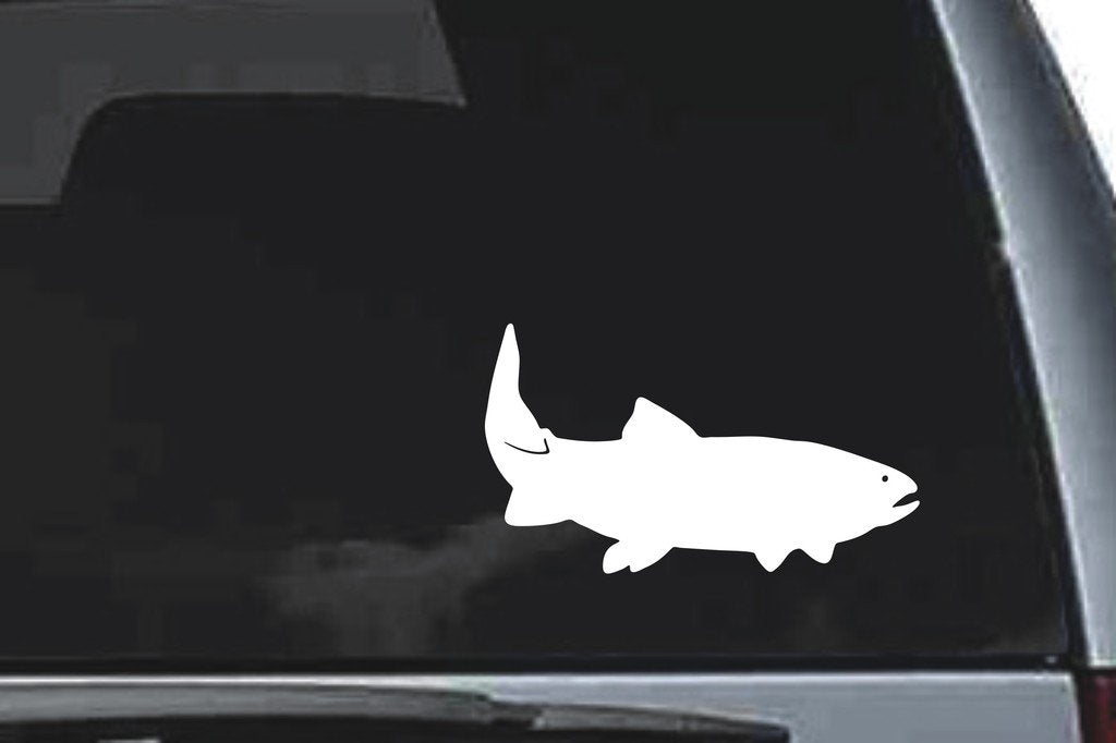 Picniva Cutthroat Trout Vinyl Car Window Decal, Approx 5 in