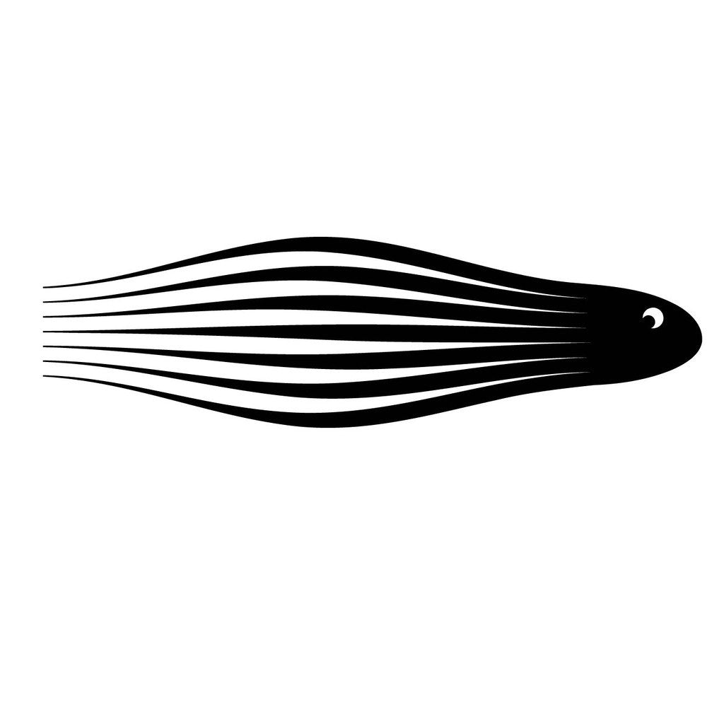 Picniva Style 234 Racing Side Stripe Vinyl Decals, 20 x 69 in, 2 Pc