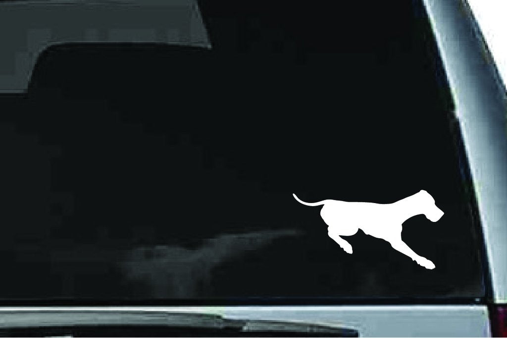 Picniva Great Dane Dog Sty3a Vinyl Car Window Decal, Approx 5 in