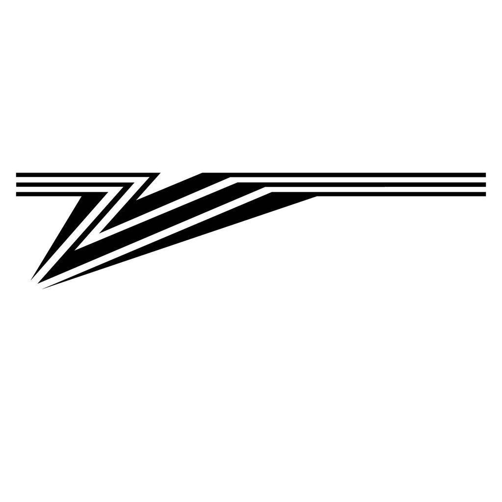 Picniva Style 31 Racing Side Stripe Vinyl Decals, 22 x 90 in, 2 Pc