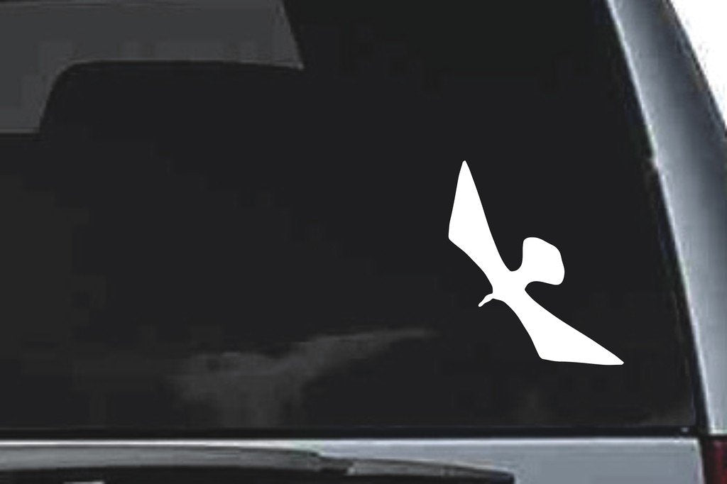 Picniva Swan Sty6 Vinyl Car Window Decal, Approx 5 in