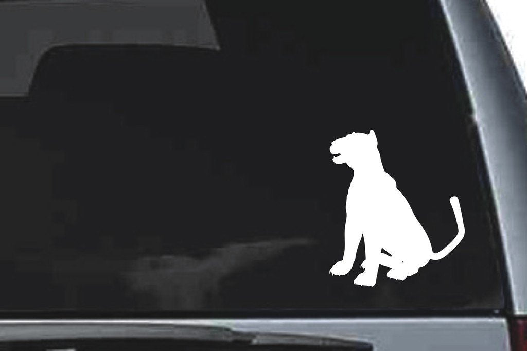 Picniva Panther Sty7 Vinyl Car Window Decal, Approx 5 in