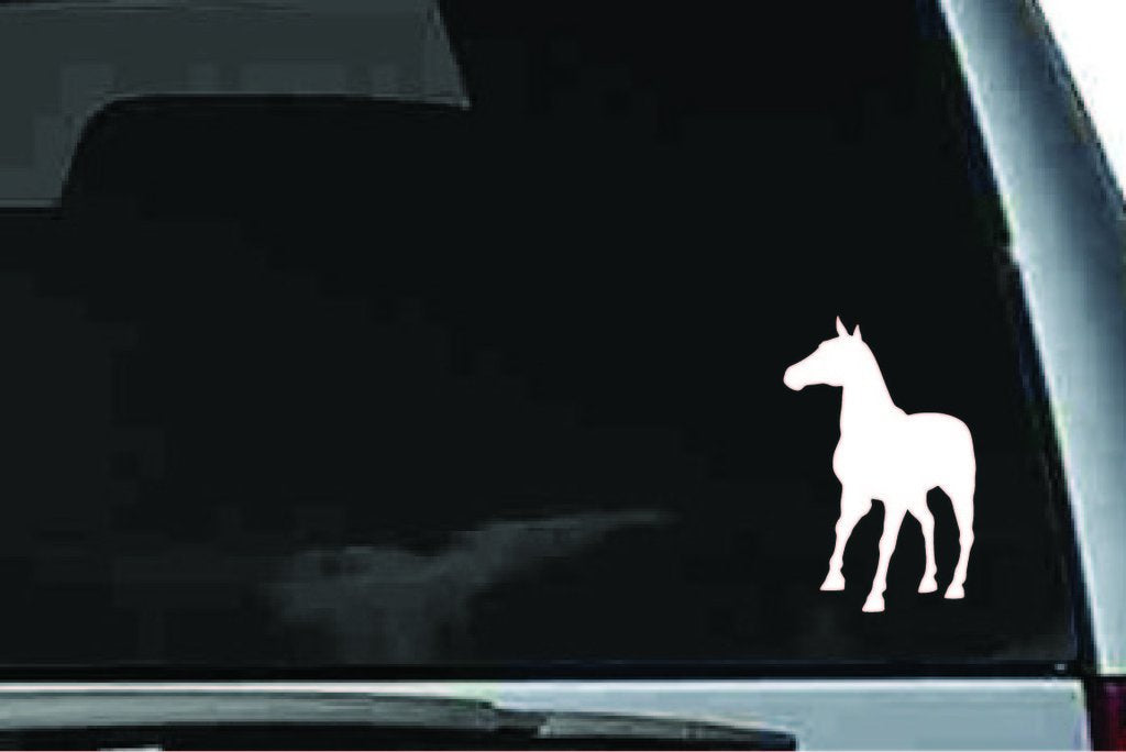 Picniva Horse Sty48a Vinyl Car Window Decal, Approx 5 in