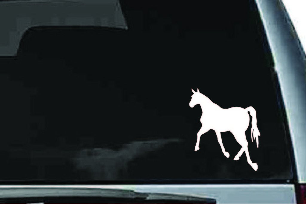 Picniva Horse Sty34a Vinyl Car Window Decal, Approx 5 in
