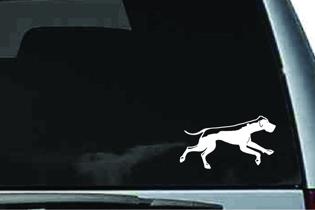 Picniva Great Dane Dog Sty5 Vinyl Car Window Decal, Approx 5 in