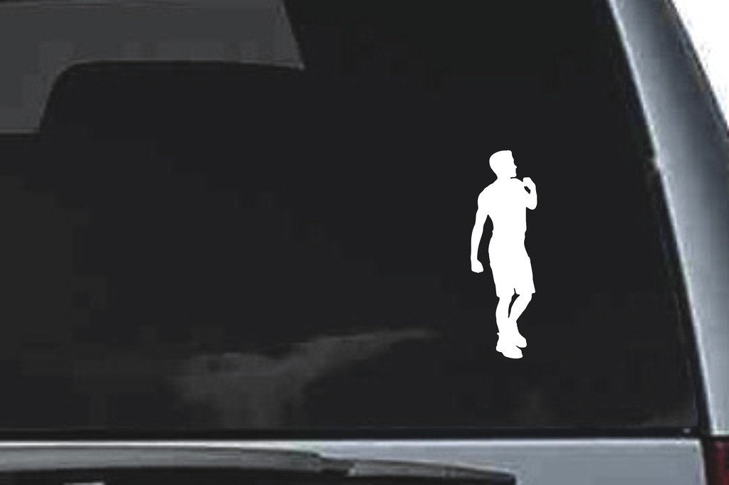 Picniva Standing Sty11 Vinyl Car Window Decal, Approx 5 in