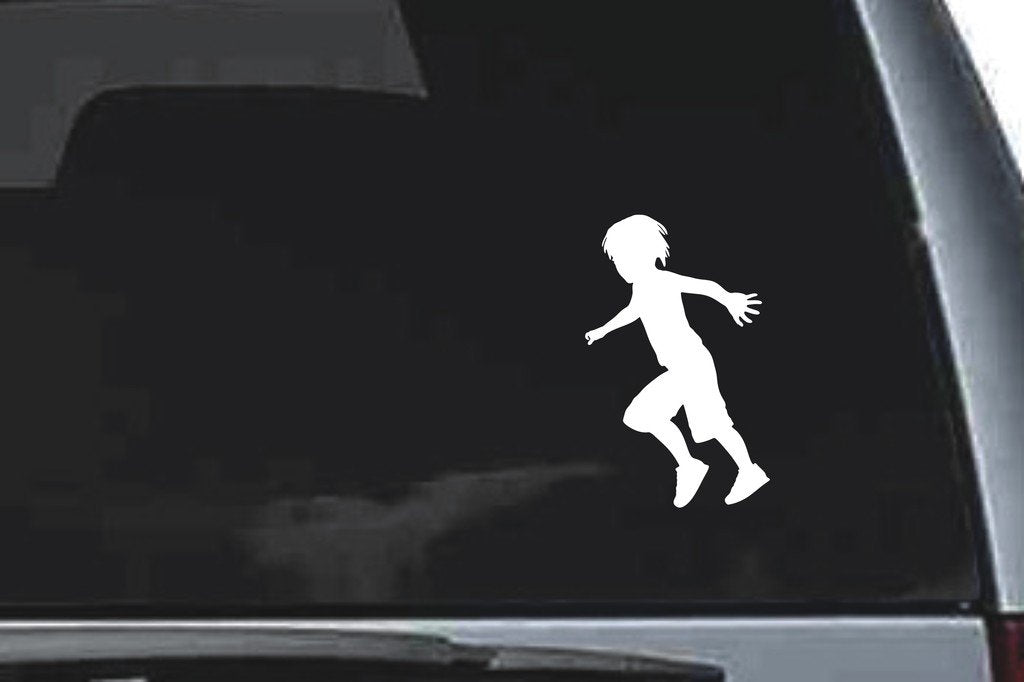 Picniva Boy Sty78 Vinyl Car Window Decal, Approx 5 in