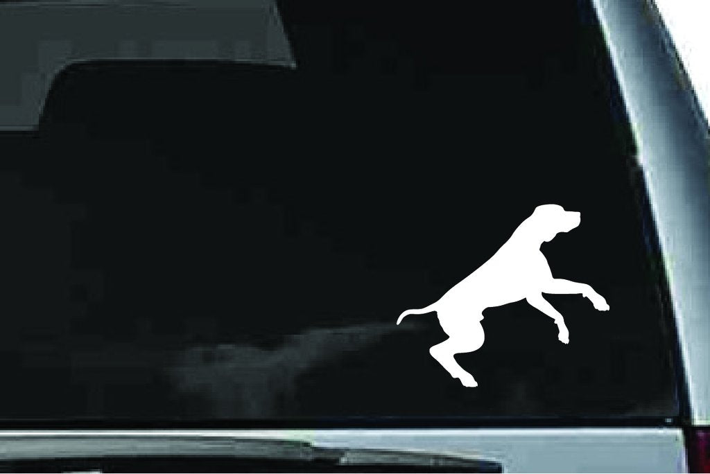 Picniva Hound Dog Sty16 Vinyl Car Window Decal, Approx 5 in
