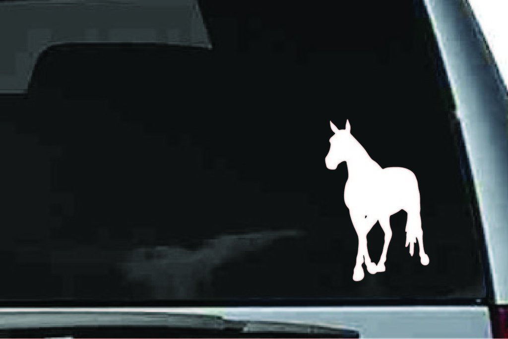 Picniva Horse Sty35a Vinyl Car Window Decal, Approx 5 in