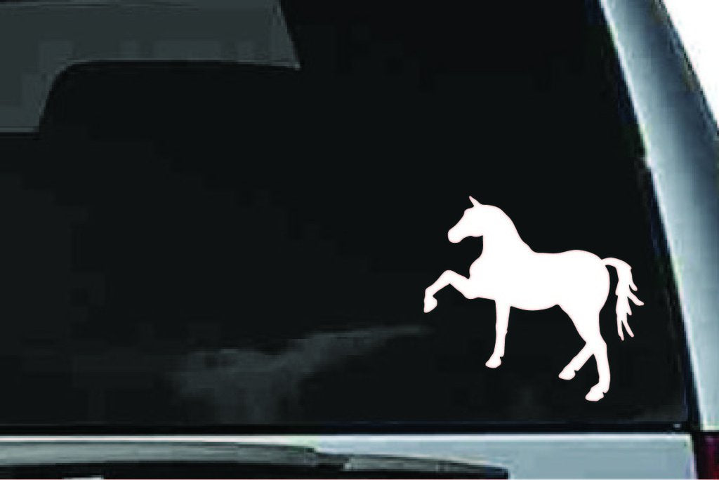Picniva Horse Sty44a Vinyl Car Window Decal, Approx 5 in
