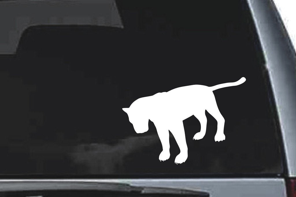 Picniva Panther Sty2a Vinyl Car Window Decal, Approx 5 in