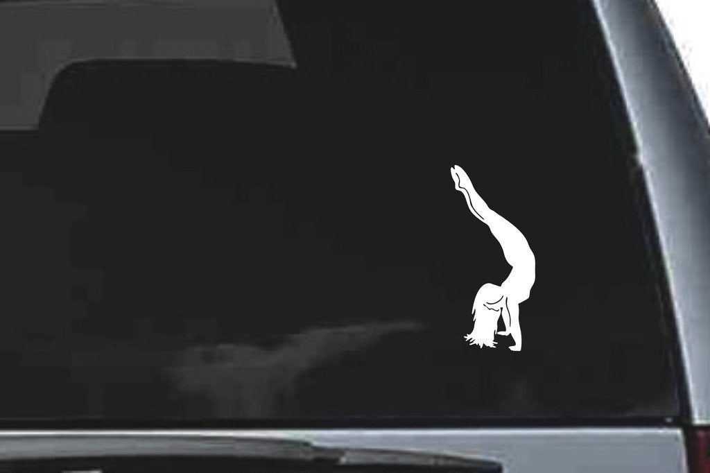 Picniva Dancer Sty12 Vinyl Car Window Decal, Approx 5 in