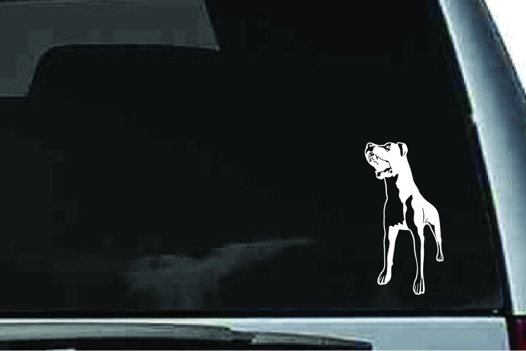 Picniva Rottweiler Dog Sty29 Vinyl Car Window Decal, Approx 5 in