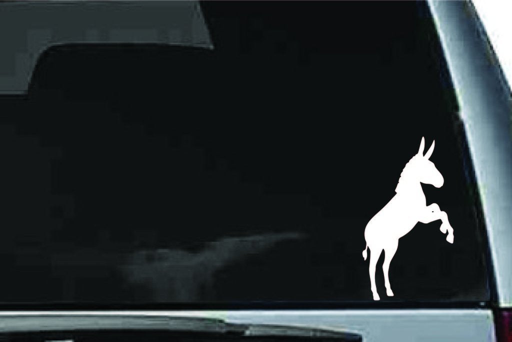 Picniva Donkey Sty14 Vinyl Car Window Decal, Approx 5 in