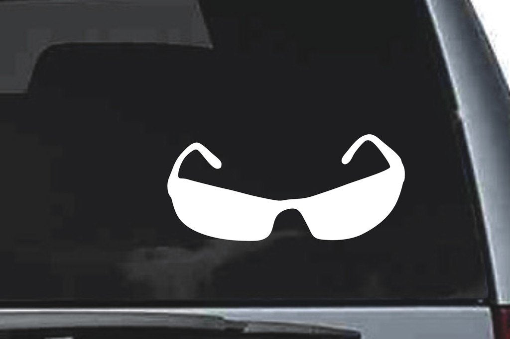 Picniva Shades Sty1 Vinyl Car Window Decal, Approx 5 in