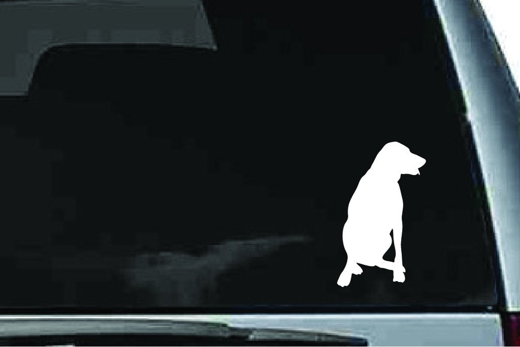 Picniva Dog Sty12 Vinyl Car Window Decal, Approx 5 in