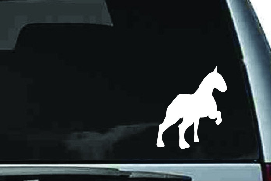 Picniva Bull Terrier Dog Sty29 Vinyl Car Window Decal, Approx 5 in