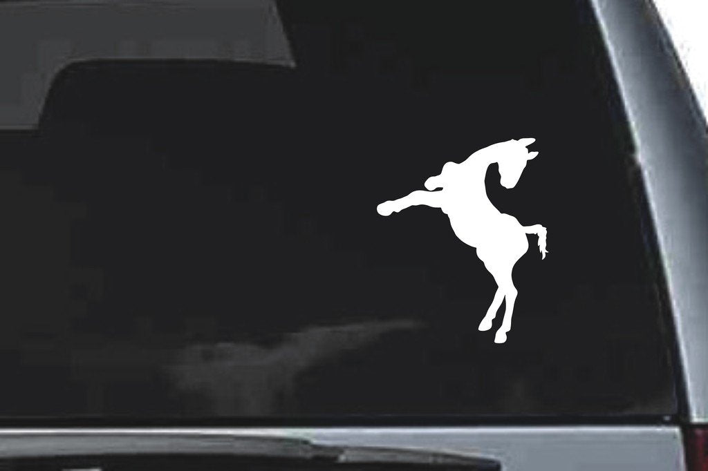 Picniva Horse Sty19 Vinyl Car Window Decal, Approx 5 in