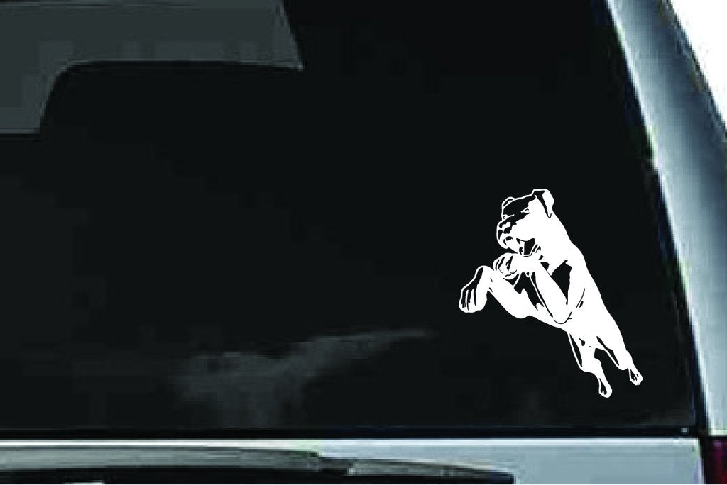 Picniva Rottweiler Dog Sty28 Vinyl Car Window Decal, Approx 5 in