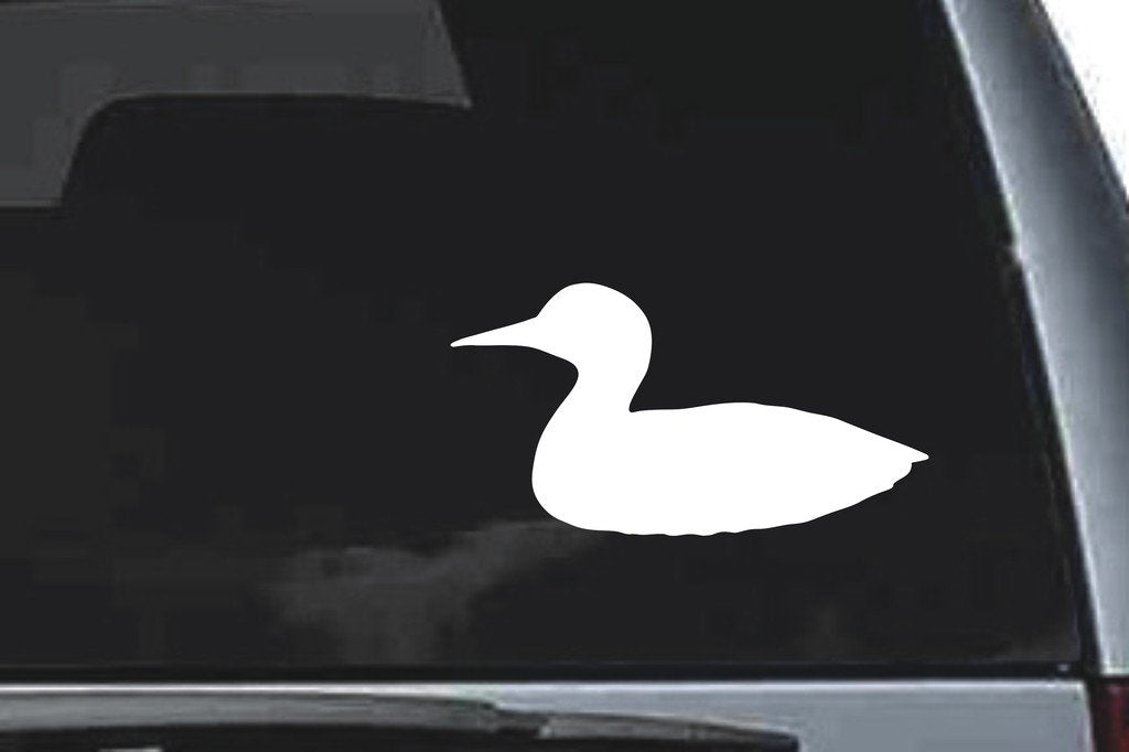 Picniva Loon Sty9a Vinyl Car Window Decal, Approx 5 in