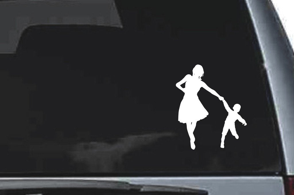 Picniva Mothers Day Sty13a Vinyl Car Window Decal, Approx 5 in