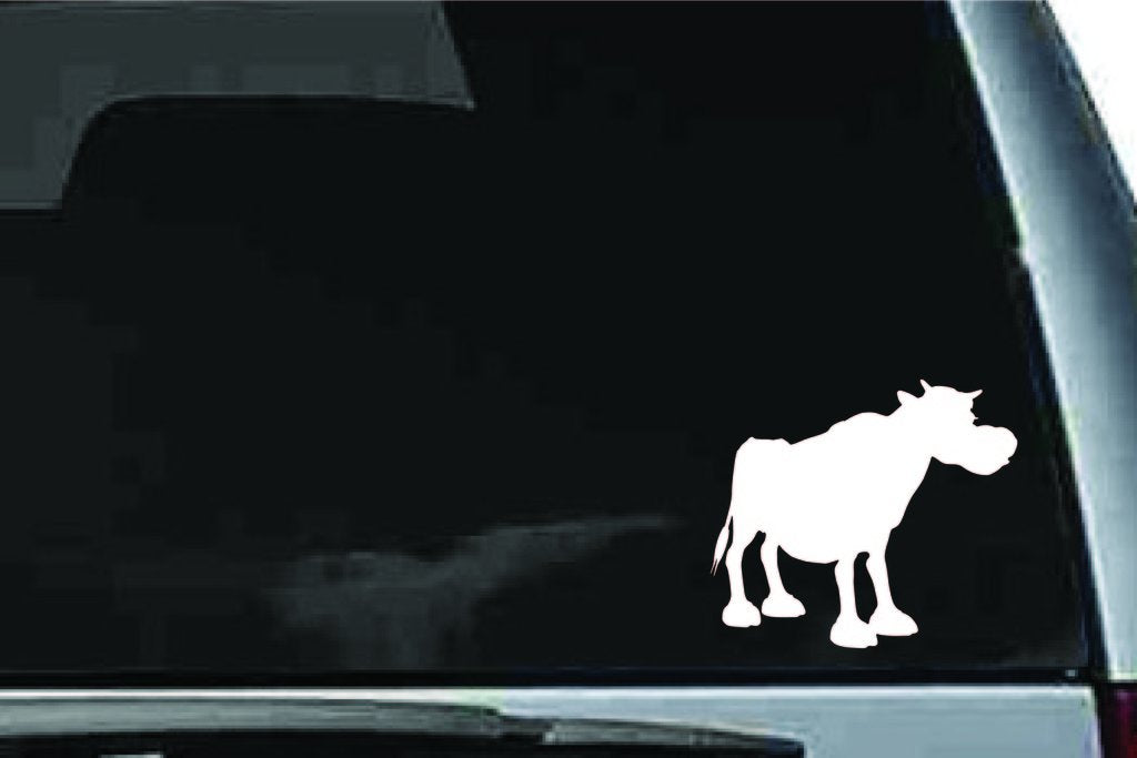 Picniva Bull Sty14a Vinyl Car Window Decal, Approx 5 in