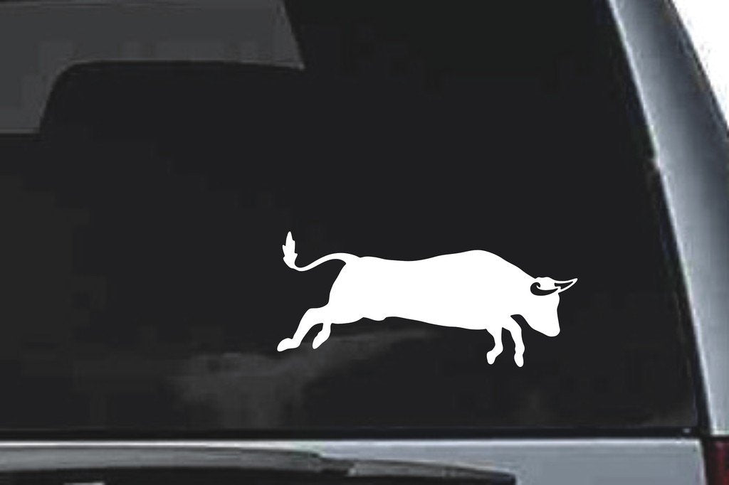 Picniva Taurus Sty6 Vinyl Car Window Decal, Approx 5 in