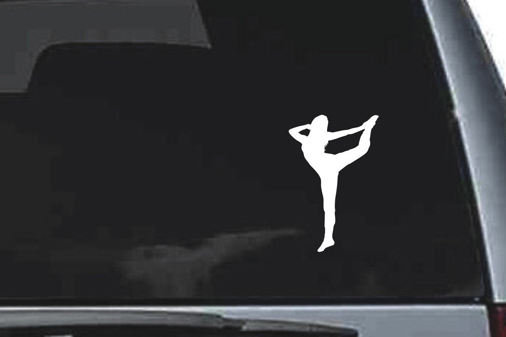 Picniva Dancer Sty08 Vinyl Car Window Decal, Approx 5 in