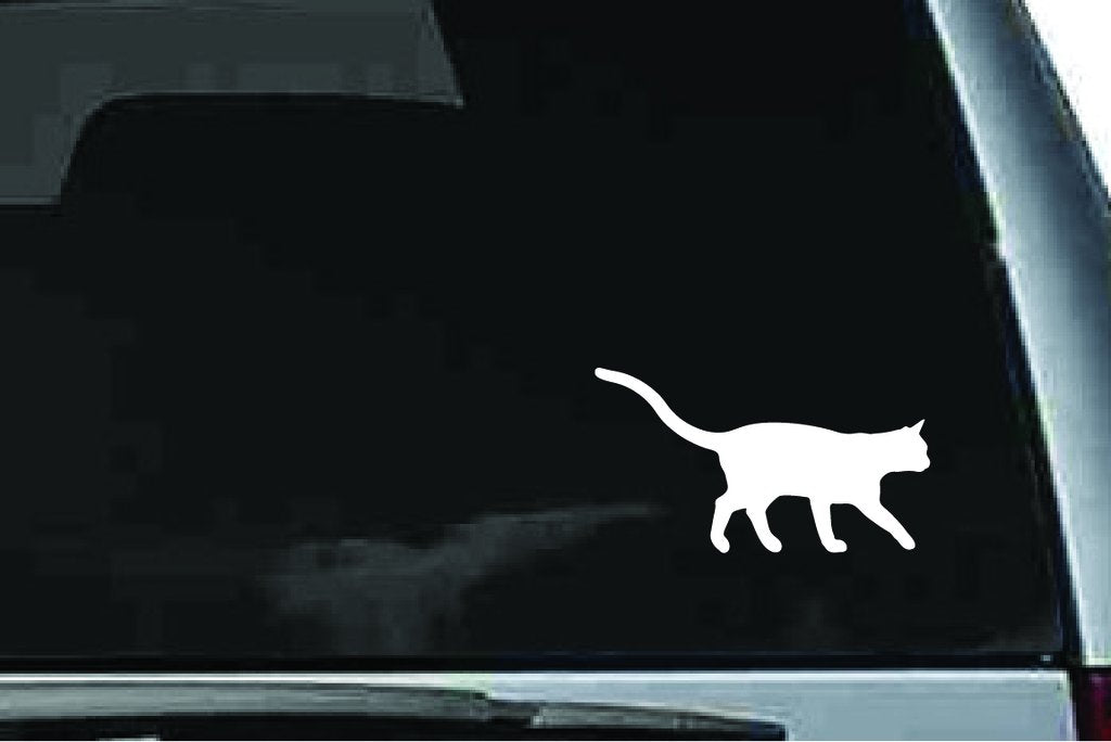 Picniva Cat Sty27a Vinyl Car Window Decal, Approx 5 in
