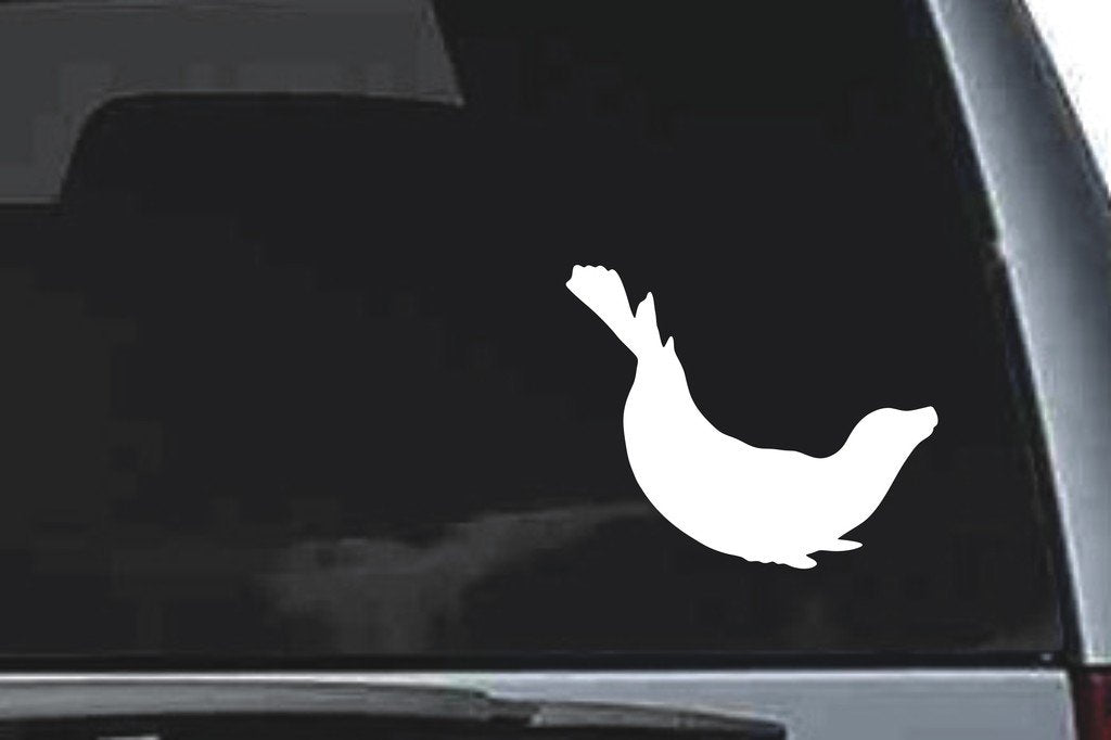 Picniva Seal Sty14 Vinyl Car Window Decal, Approx 5 in