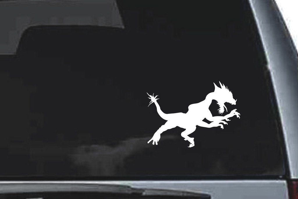 Picniva Dragon Sty4a Vinyl Car Window Decal, Approx 5 in