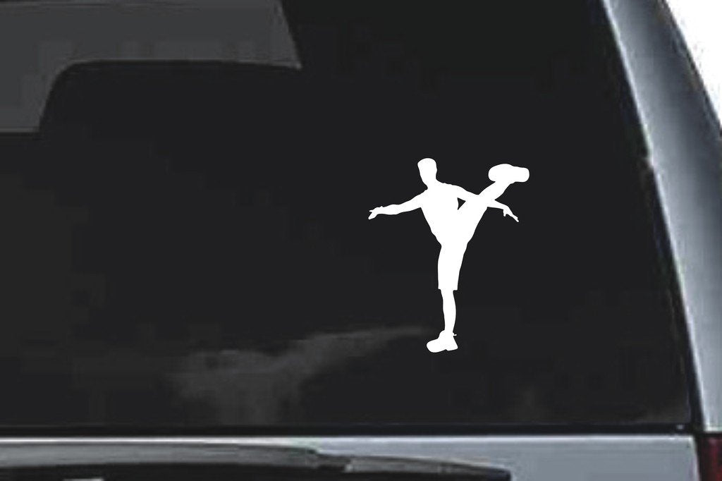 Picniva Side Kick Sty1 Vinyl Car Window Decal, Approx 5 in