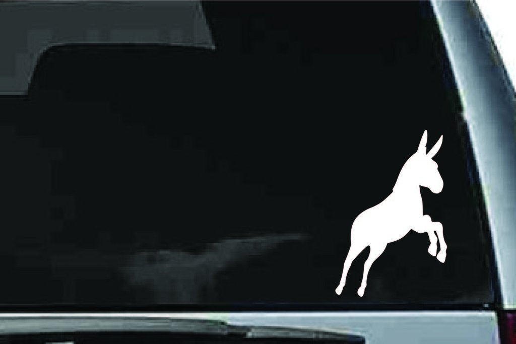 Picniva Donkey Sty13 Vinyl Car Window Decal, Approx 5 in