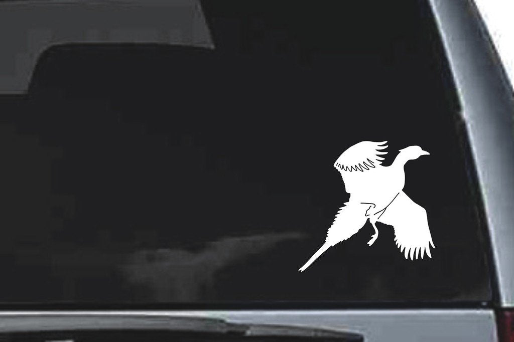 Picniva Fowl Sty34 Vinyl Car Window Decal, Approx 5 in