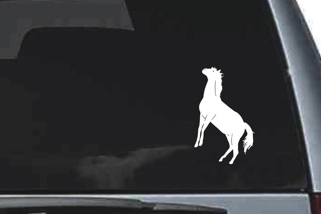 Picniva Horse Sty20 Vinyl Car Window Decal, Approx 5 in
