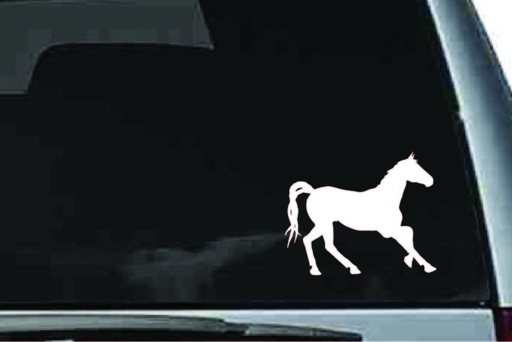 Picniva Horse Sty62a Vinyl Car Window Decal, Approx 5 in