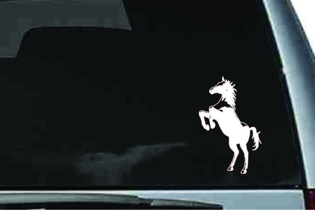 Picniva Horse Sty41 Vinyl Car Window Decal, Approx 5 in