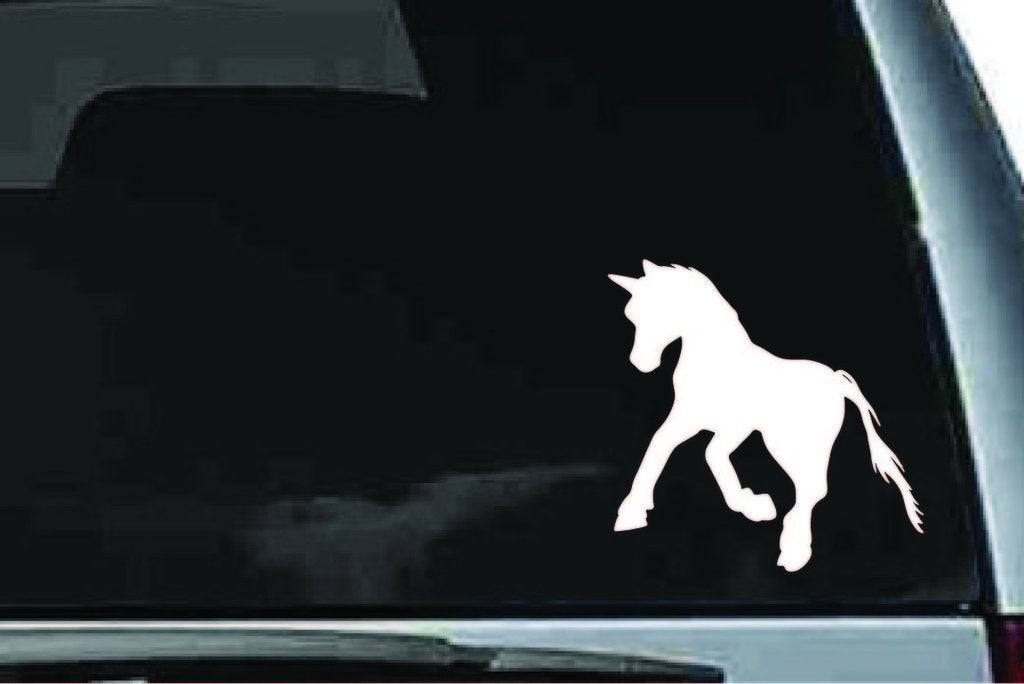 Picniva Pony Sty3a Vinyl Car Window Decal, Approx 5 in