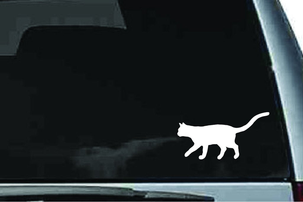 Picniva Cat Sty28a Vinyl Car Window Decal, Approx 5 in