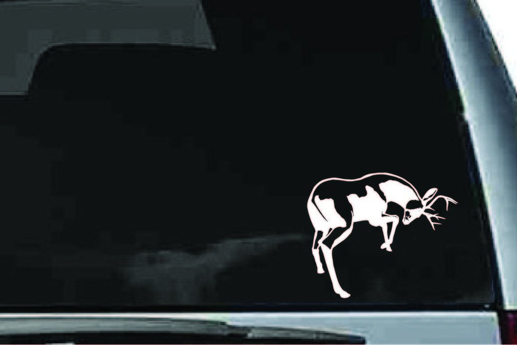 Picniva Buck Sty29 Vinyl Car Window Decal, Approx 5 in