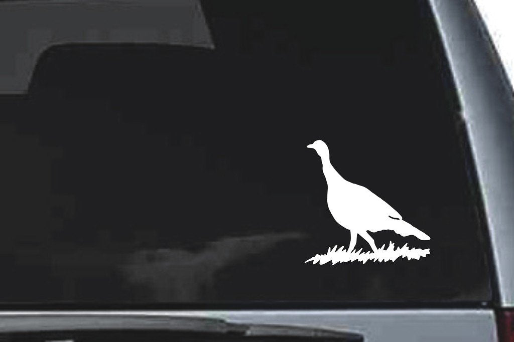 Picniva Turkey Sty1 Vinyl Car Window Decal, Approx 5 in