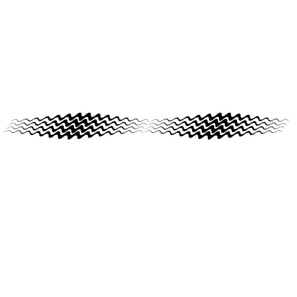Picniva sty168 Racing Car Body Side Stripes Sticker Decal 2 Pcs
