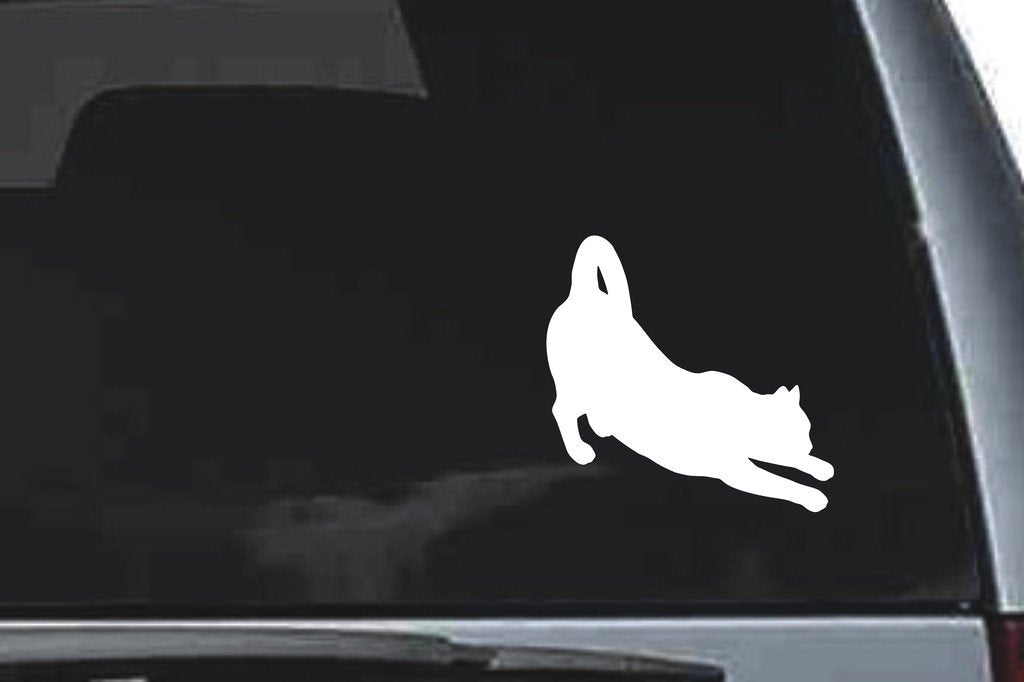 Picniva British Shorthair Cat Sty3 Vinyl Car Window Decal, Approx 5 in