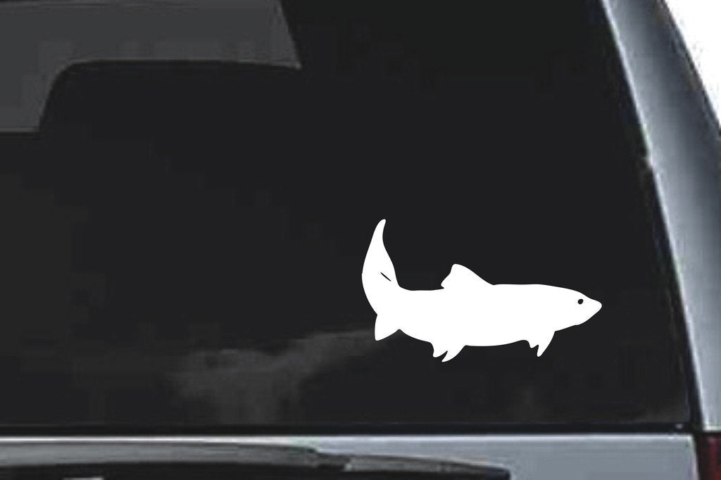 Picniva Fish Sty118 Vinyl Car Window Decal, Approx 5 in