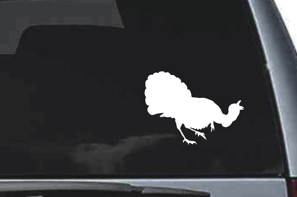 Picniva Turkey Sty9a Vinyl Car Window Decal, Approx 5 in