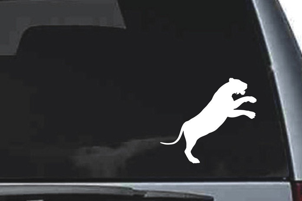 Picniva Tiger Sty7 Vinyl Car Window Decal, Approx 5 in